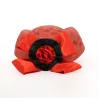 Red Tambourine with Cockade BCH - Chapellerie TRACLET - France - Reference: 22658 | Chapellerie Traclet