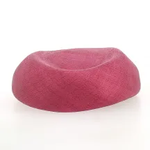 Tambourin de cérémonie fuchsia - Chapellerie TRACLET - France