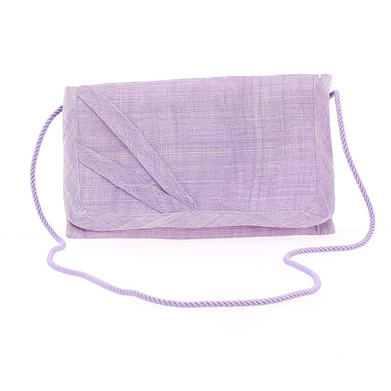 Pochette de cérémonie parme - Chapellerie Traclet  - France