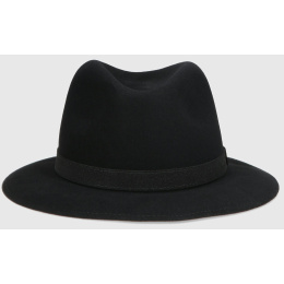 Borsalino Allegro Rain Proof Hat in Black