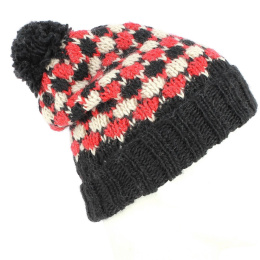 Bonnet Bonnefoy - fabriqué en France, laine et acrylique - Chapellerie TRACLET
