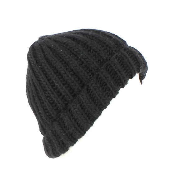 Bonnet Capelli noir 29915 - Chapellerie TRACLET