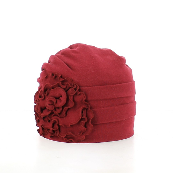 Turban Beyzi Coton bordeaux - Traclet
