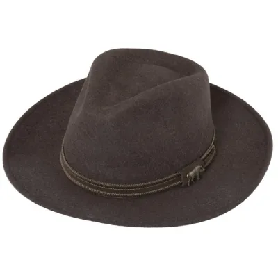 Chapeau De Chasse Sanglier Pliable & Imperméable Marron - Traclet