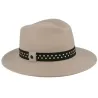 Chapeau Fedora Vittoria Feutre Noir - Fléchet Reference : 22708| Chapellerie Traclet