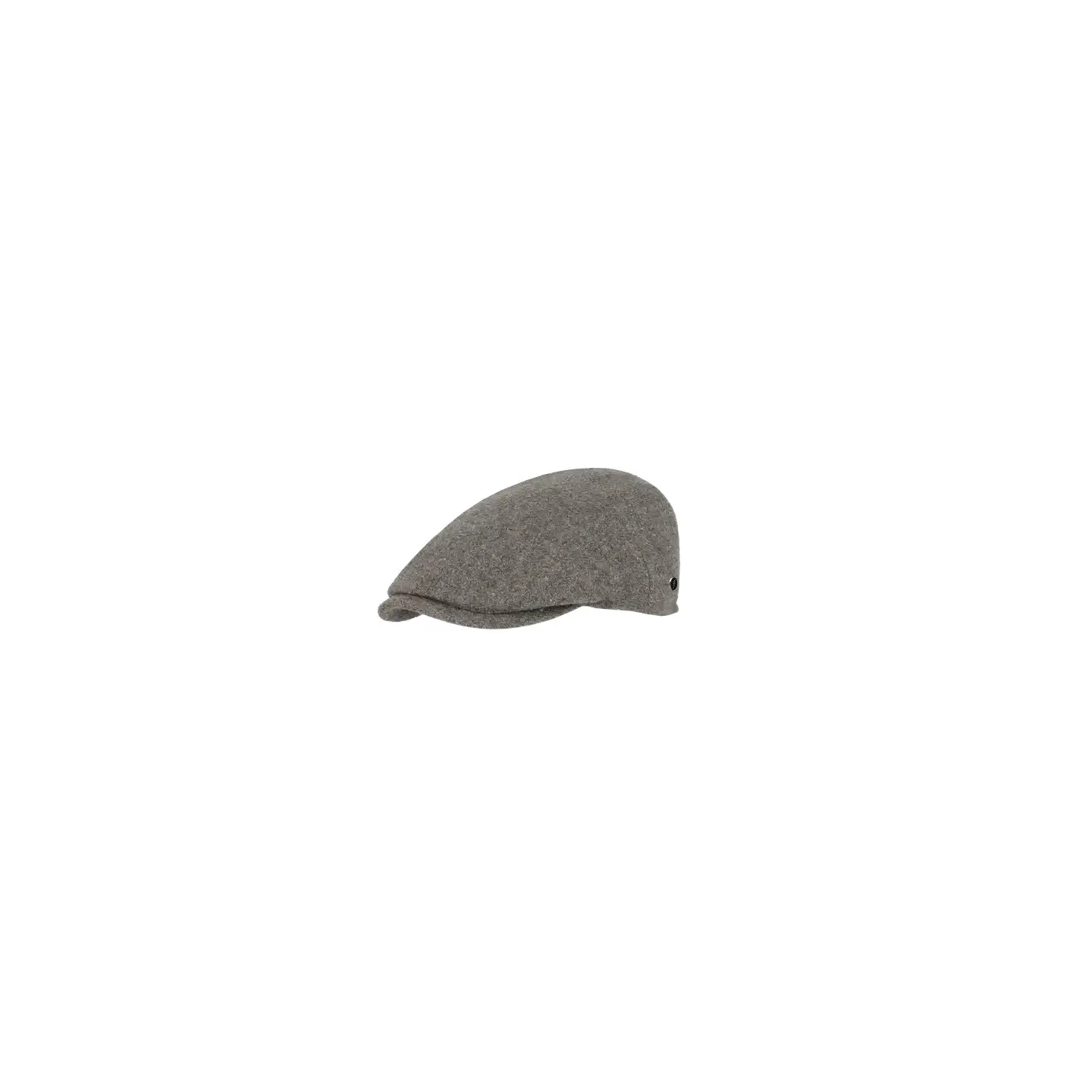 Matteo Flat Cap Grey Wool - FLECHET ref 22714 chapellerie traclet