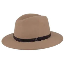 Gianni Traveller Hat with Ear Flaps Beaver Felt - Fléchet
