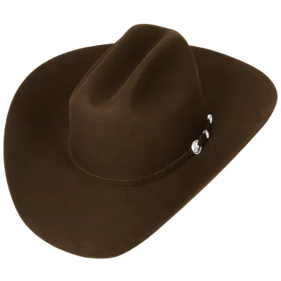 Chapeau Corral Cowboy Cattleman buffalo 4X Marron - Stetson
