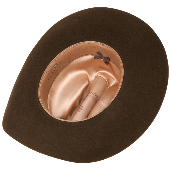 Chapeau Corral Cowboy Cattleman Buffalo 4X Marron - Stetson