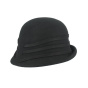 Chapeau Cloche Feutre Laine Noir - Traclet