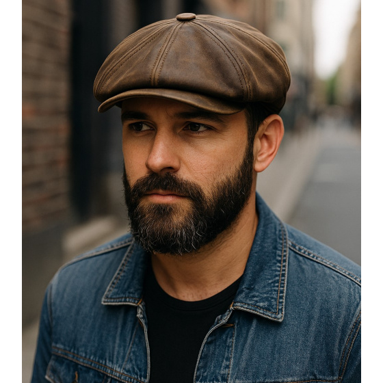 Hatteras Niccolò Brown Cap - Traclet