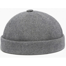 Bonnet Docker Cooper Chevron Gris - Traclet
