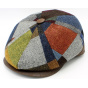 Casquette Dijon 8 cotes Patchwork Laine - Traclet