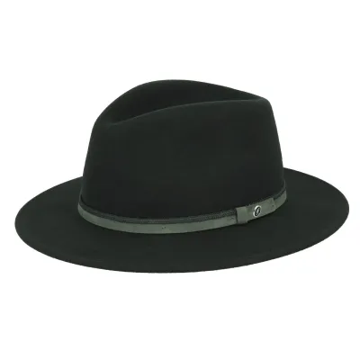 Traveller Crush Wool Felt Hat Green - Fléchet Reference: 22739| Chapellerie Traclet