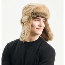 Sasha Beige Faux Fur Ushanka - Herman