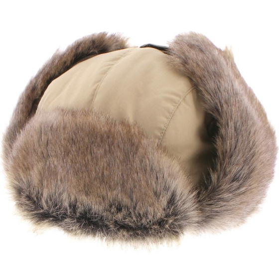 Sasha Beige Faux Fur Ushanka - Herman