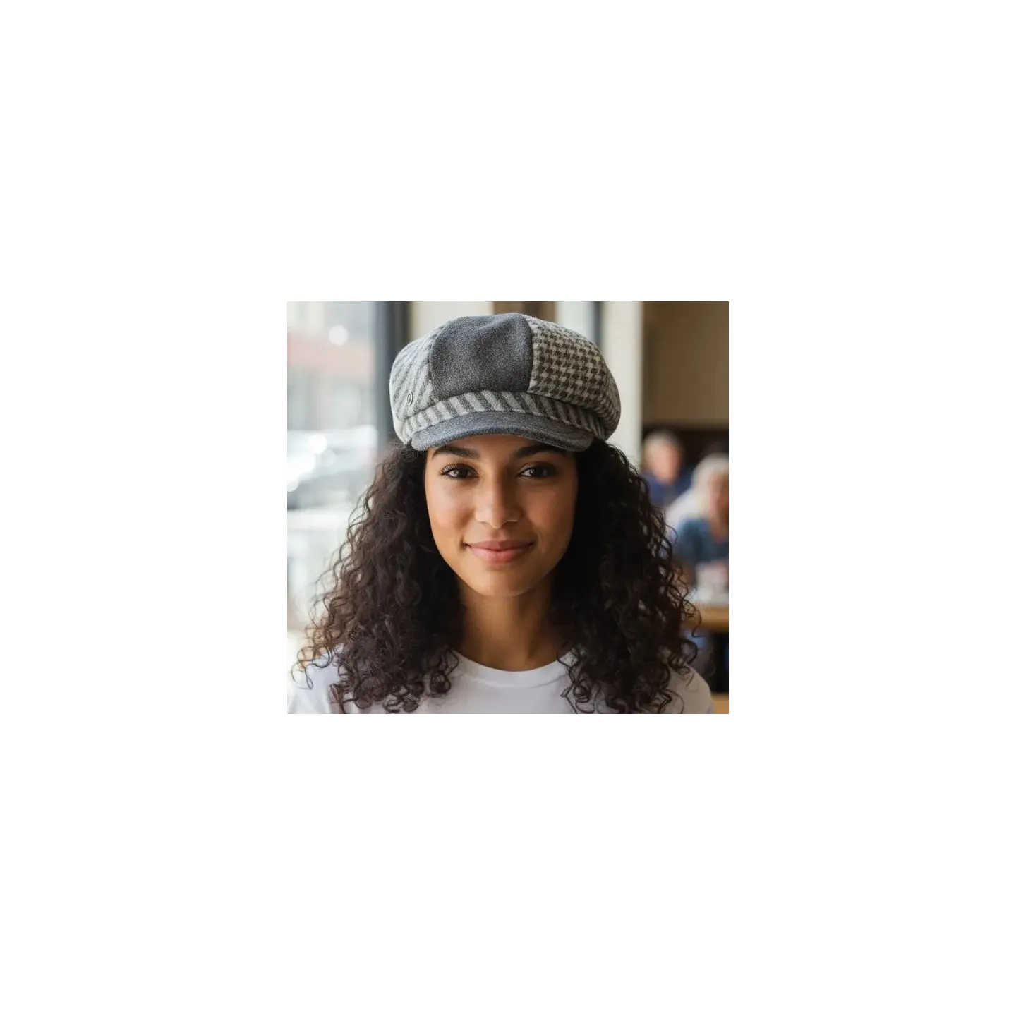 Casquette Gavroche Azzurra Patchwork - Fléchet
