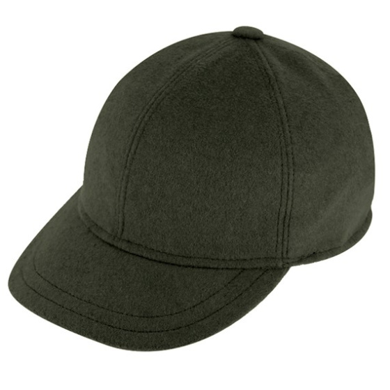 Casquette Baseball Nova Cache-Oreilles Olive - Traclet