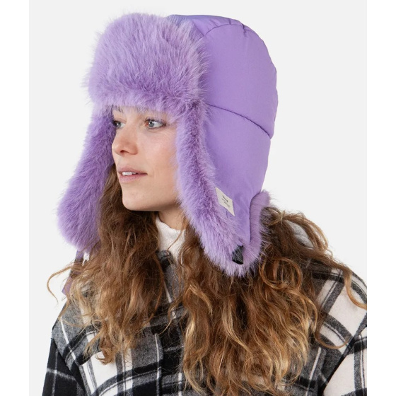 Hawka Bomber Purple Ushanka - Barts Hawka Bomber Purple Ushanka - Barts