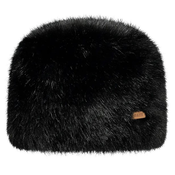 Toque JOSH Fausse Fourrure Noir - Barts