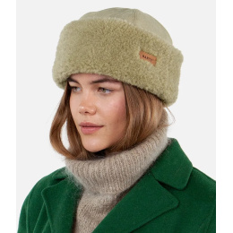 Toque Kegalle Fausse Fourrure & Peau Armée Pâle - Barts