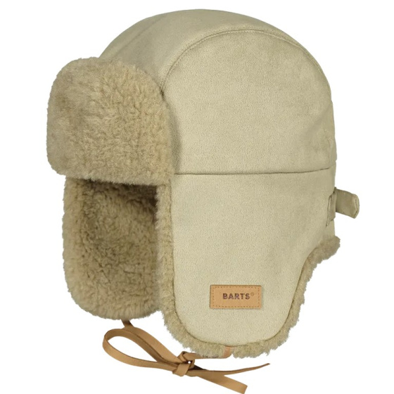 Kegalle Bomber Pale Army Faux Skin Chapka - BARTS Kegalle Bomber Pale Army Faux Skin Chapka - BARTS