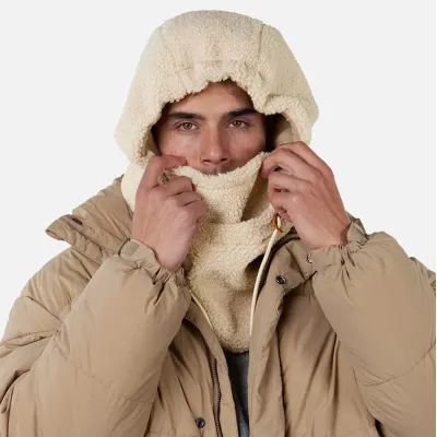 Isafjord Barts Hood - Cream Polyester, Soft & Warm Fleece Reference: 22783| Chapellerie Traclet