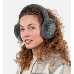 Cache-Oreilles Bigwit Fausse Fourrure Gris - Barts