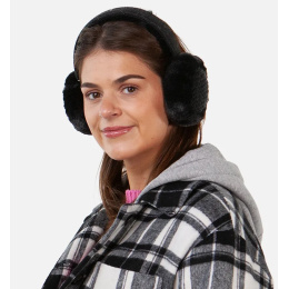 Bigwit Faux Fur Earmuffs Black - Barts