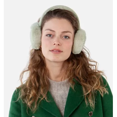 Bigwit Faux Fur Earmuffs Stone - Barts, Warm & Soft Reference: 22789| Chapellerie Traclet