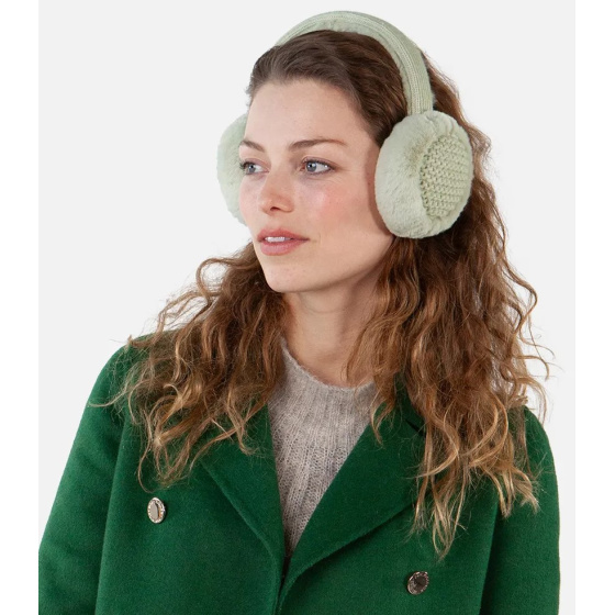 Bigwit Faux Fur Earmuffs Stone - Barts