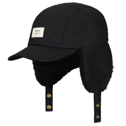 Hafnar Cap with Faux Fur Ear Flaps Black - Barts