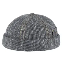 Bonnet Docker Cooper Coton Jean Foncé - Mtm