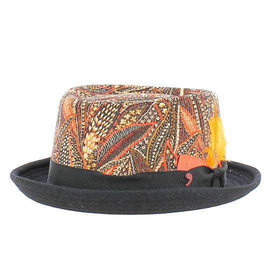 Chapeau Porkpie Piémont Patchwork - Traclet