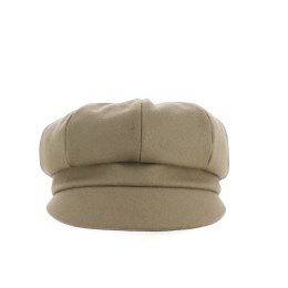 Casquette Gavroche Esma Laine Taupe - Traclet