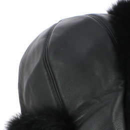 Verona Leather & Fox Chapka / Hat - Traclet