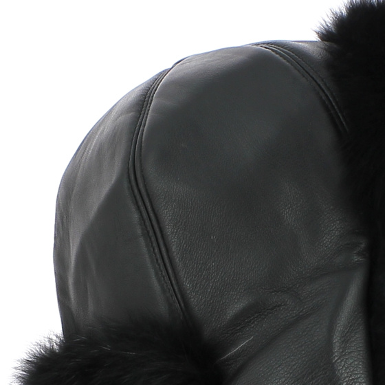 Verona Leather & Fox Chapka / Hat - Traclet