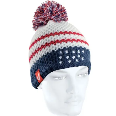 French Beanie Le Drapo United States of America - beanie made in France - Traclet Hat Shop Reference: 3958 | Hat Shop