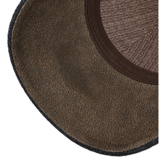 Casquette Woolrich Pennsylvanie Laine Marine - Stetson