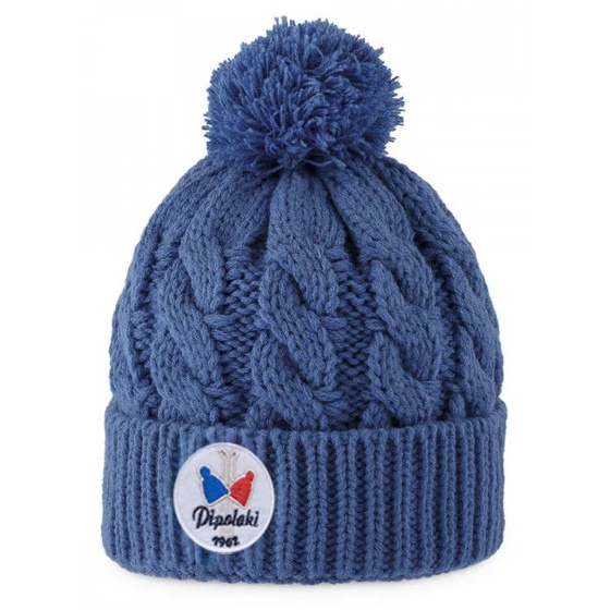 Bonnet Pompon Enfant Alpina Bleu Nuit - Pipolaki