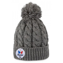 Gstaad Licorice Pompom Beanie - Pipolaki