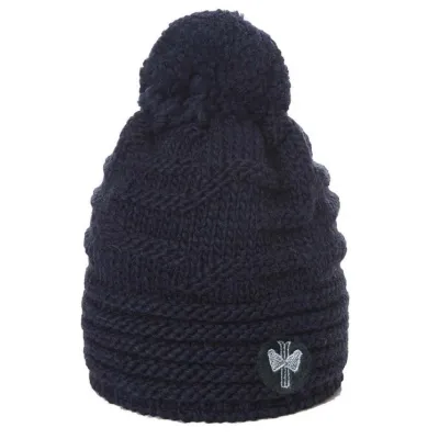 Bonnet à Pompon Delia Marine - Pipolaki  Reference : 22875 | Chapellerie Traclet