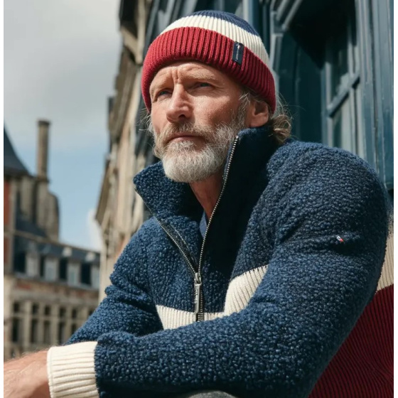 Paul Tricolor Men's Beanie - Pipolaki