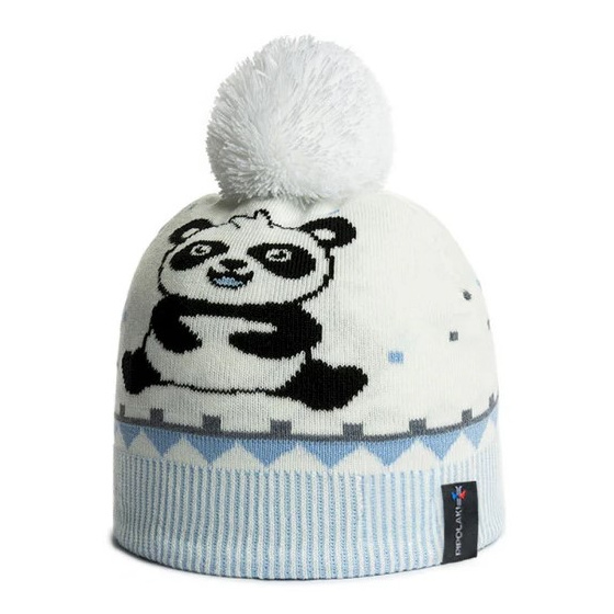 Children's Pompom Beanie Cirta Panda - Pipolaki