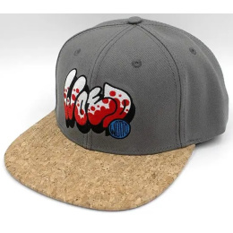 Casquette Snapback Wotto Gris - Woed