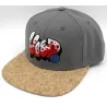 Casquette Snapback Wotto Gris - Woed  Reference : 22892| Chapellerie Traclet