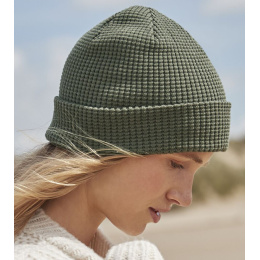 Waffle Knit Organic Cotton Beanie - Traclet