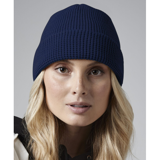Waffle Knit Organic Cotton Beanie - Traclet