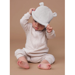 Bonnet Bébé Ours Coton Biologique - Traclet