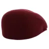 Casquette Bombée Ascot bordeaux en laine Traclet Reference : 19422| Chapellerie Traclet